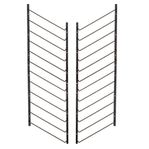 Cabinet door panel display rack hook template display rack layer frame color block sample block hardware frame ceiling gusset frame Black