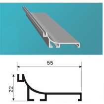 Invisible type profile dark buckle pull handle arbitrary long line strip handle cabinet drawer lower cabinet free handle aluminium alloy 3 m