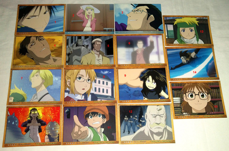 [Japanese Original Edition] Fullmetal Alchemist Collectible Cards Roy Major General Winry Hughes Skaizmi