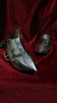 Full size Shoe armor Medieval Plate Armor