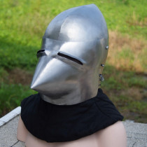 Pig-faced helmet Plate armor Helmet Armor Medieval Crusader Cold weapon armor