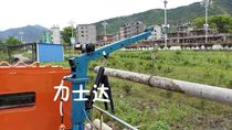 Small truck crane modified 1t2T3 tons Luxda 12v24V electric hydraulic truck crane