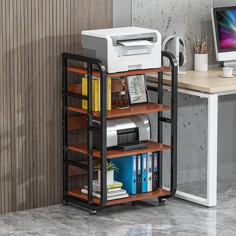 Printer Racks Office Table Lower Host Ground Storage All-in-one Copier copier storage shelve cabinet-Taobao