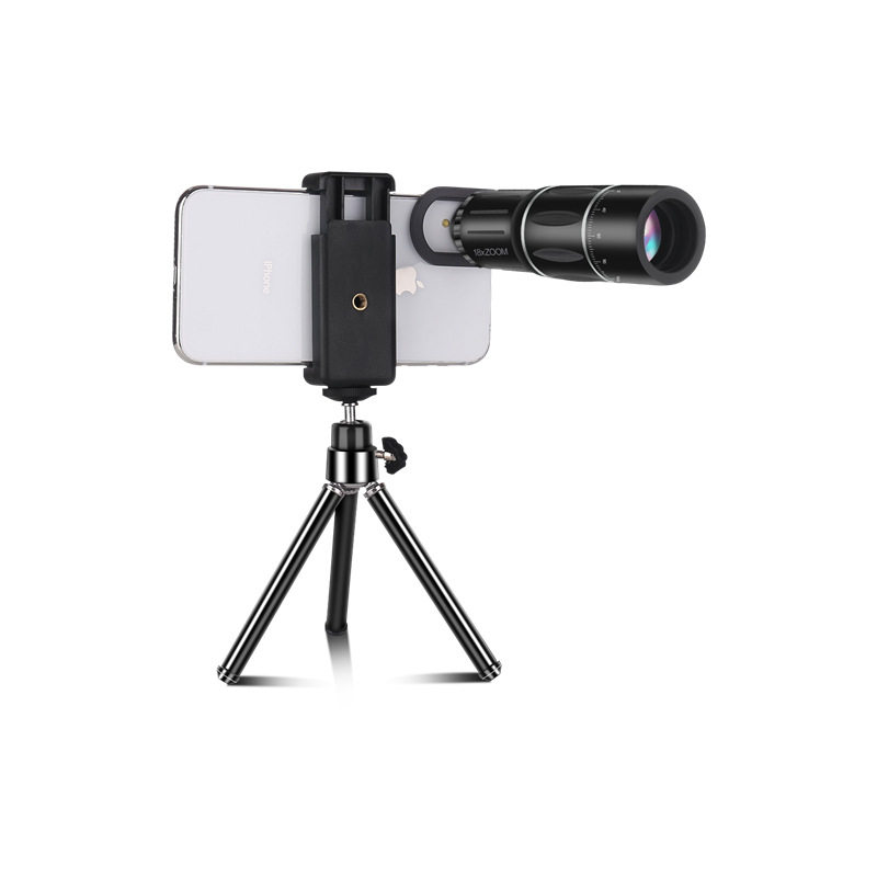 Mobile phone telephoto telescope head 18 times remote concert artifact lens HD external camera
