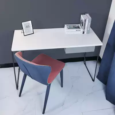 Italian desk minimalist light luxury ins bedroom small desk Nordic small apartment computer desk wooden desk desk