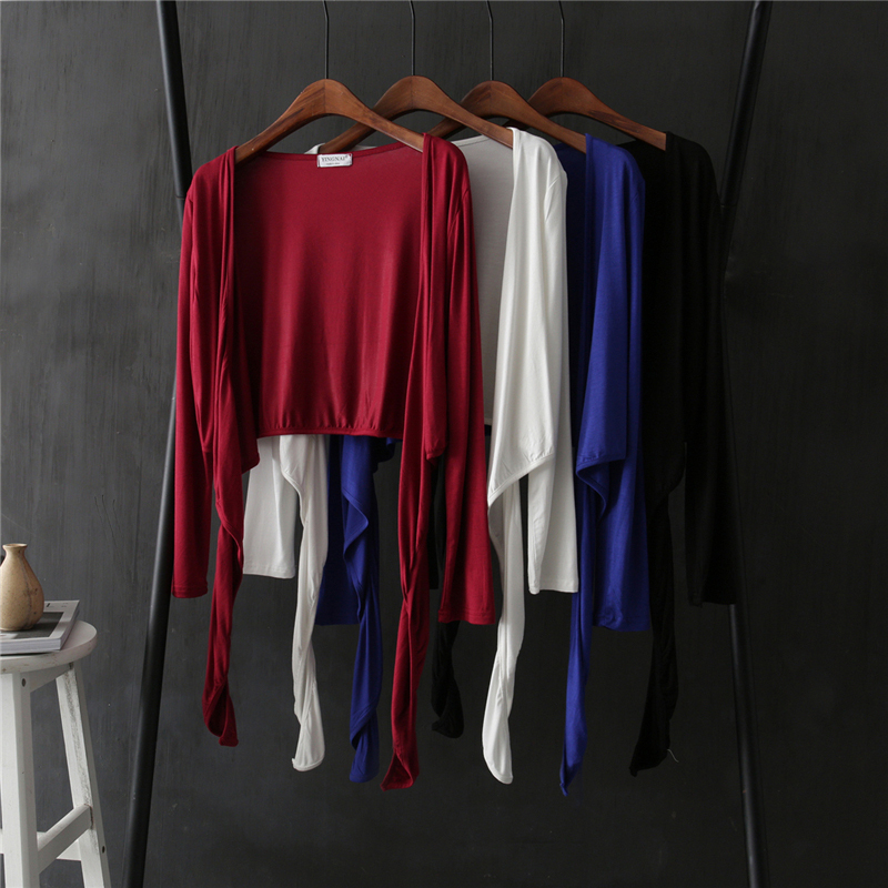 Tomato Story Modal Cross-Strap Short Shawl for Women, Spring/Summer Soft Modal Slim-Fit Sexy Crop Top