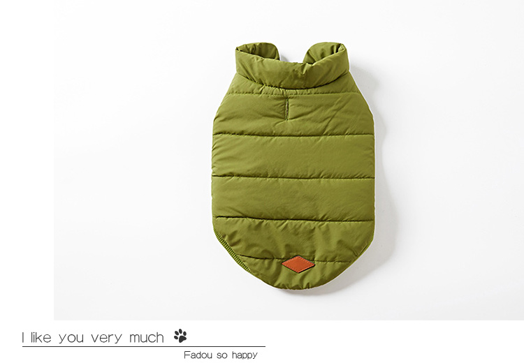Quần áo chó, pháp luật, bông, áo vest, bông, bông, quần áo, Teddy, mùa đông, thoải mái, ấm áp, thú cưng, quần áo dễ thương - Quần áo & phụ kiện thú cưng quần áo cho chó phốc hươu
