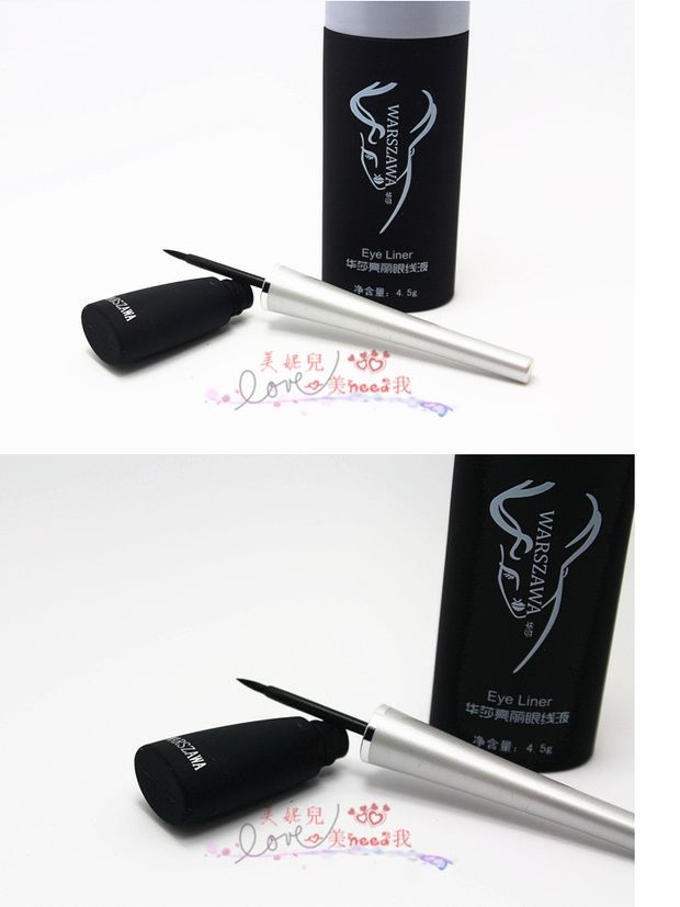 Warsaw Topeka Bright Không thấm nước Bút kẻ mắt Bút chì Bút kẻ mắt Hard Head Quick Dry Khan - Bút kẻ mắt eyeliner tốt
