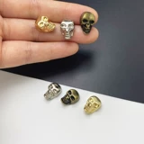 DIY Закрепление панк Diablo Skull Skin Skin Bag Bag Обувь DIY вспомогательные материалы аксессуары сплав маленький призрак