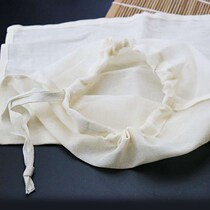 Sanitary bean cloth edible grade household residue filter tea cloth bag tofu filter bag ultra-fine gauze steamed bread soy milk