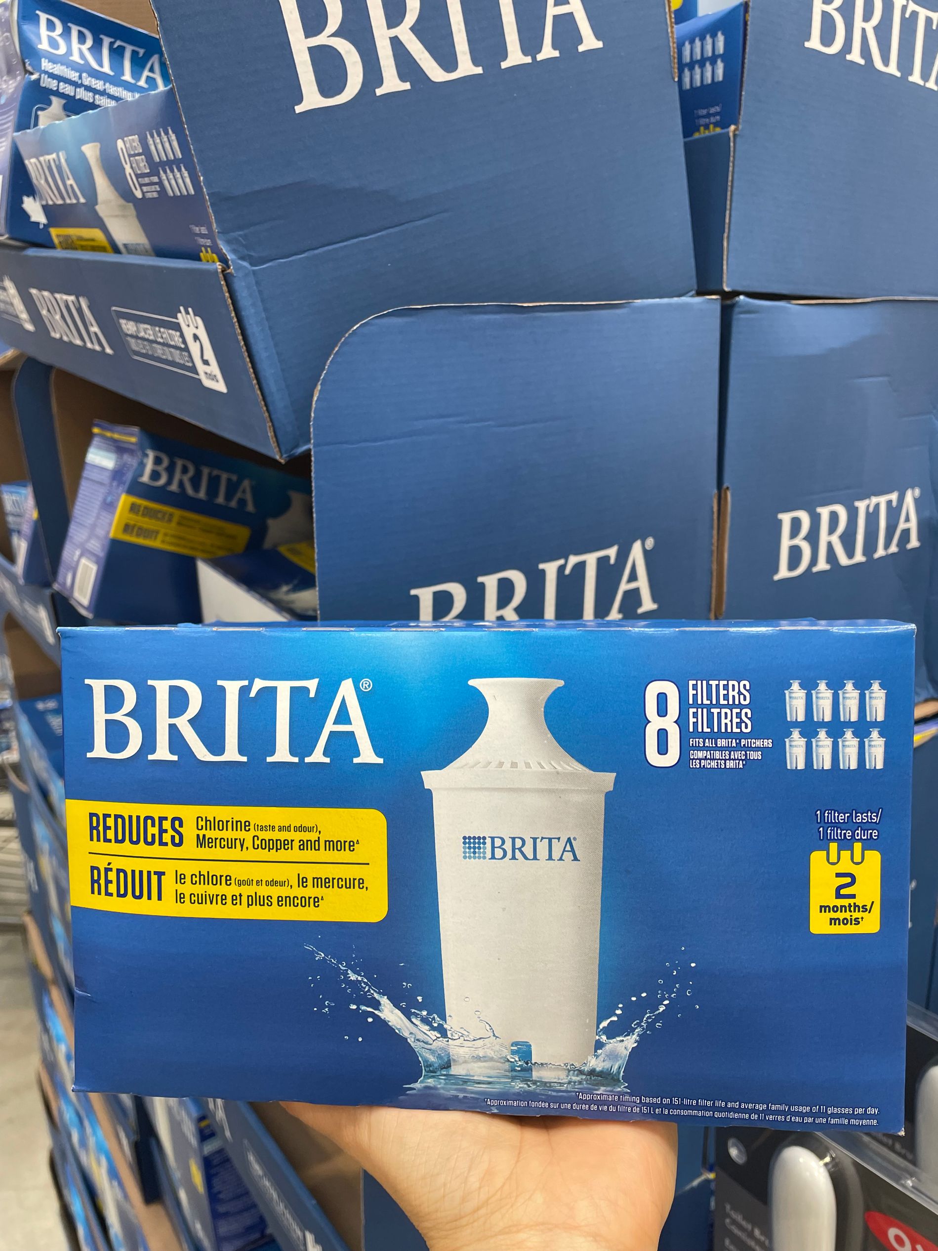 Canadian direct mail Brita Birande Purifier Filter Kettle Filter Core 8