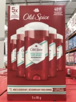 [2盒减10加拿大Old Spice老帆船男士止汗香体膏长效无痕清新85克*5]