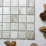 Полная фарфоровая деревянная плитка имитация твердая троянская туалетная гостиная плитка керамическая фоновая стена сельская ретро -стены