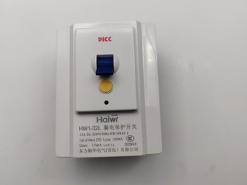 32a leakage protection switch for household air conditioning water heater