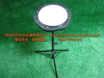  JIEFITOW 10 inch dumb drum practice percussion board Dumb drum pad video introduction with bracket backpack to send drum sticks