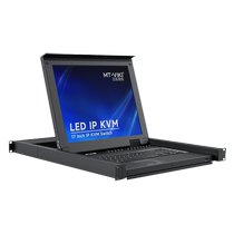 Maxtor MT-1708UL-IP KVM switch 8-port IP remote VGA switch 8 in 1 out 17-inch LED screen keyboard and mouse integrated cabinet computer room server tube