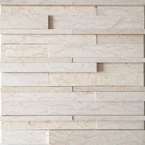 Natural Stone Mosaic Wall Applique Marble Gold Bisoft 3d Stereoculture Stone Background Wall Living-room Balcony Bar Terrace