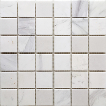 White Stone Mosaic Wall Patch Natural Marble Jazz White Bright Face Fish Pool Waist Line Pool Bathroom Toilet