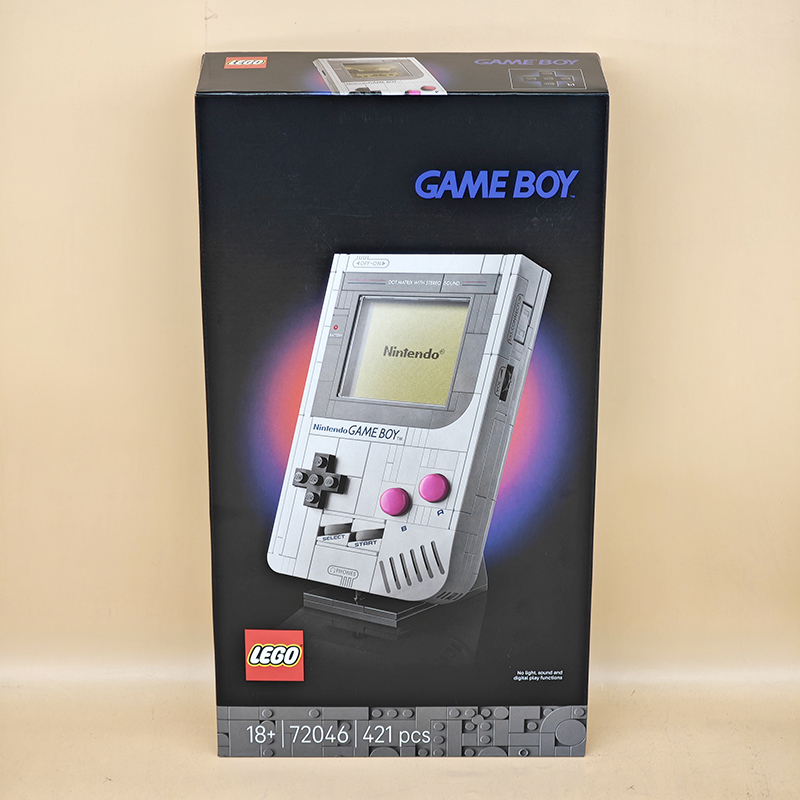 Lego 72046 Game Boy Building Block Game Console Model Assembly Building Blocks Adult Collectible Display Piece