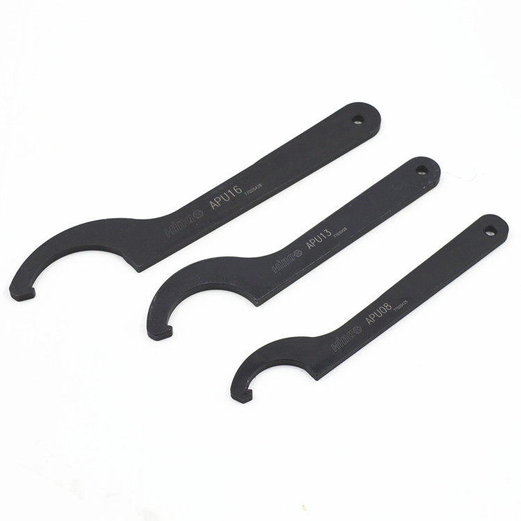 Гаечный ключ 海纳bt30/40/50-apu08/13/16自紧钻夹头刀柄自锁夹头勾头月牙扳手