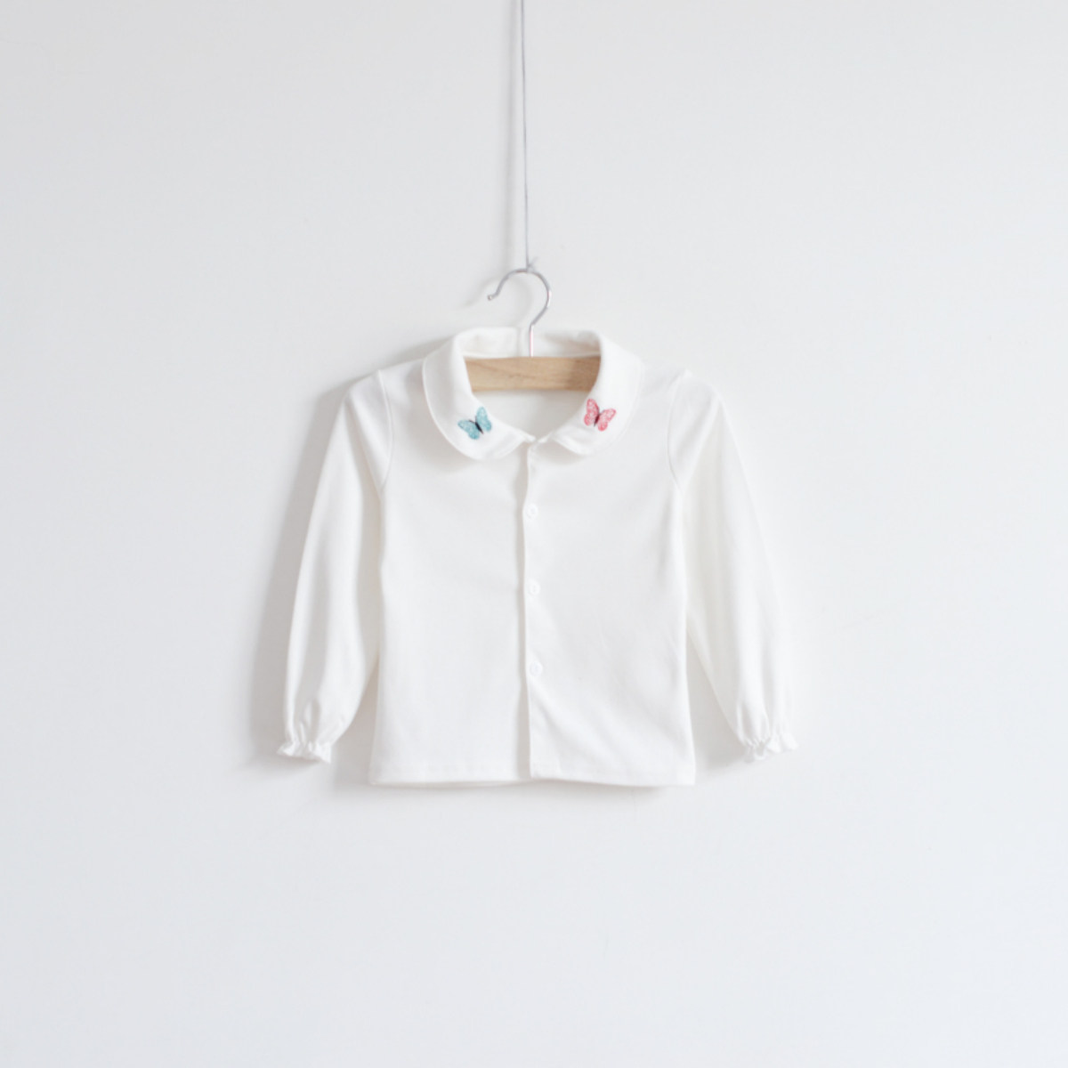 Chemise fille à manche longue - Ref 2087392 Image 8