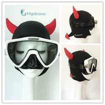 Hydrone 3mm cartoon diving head cover diving cap warm sunscreen top ventilation hole design without positive buoyancy