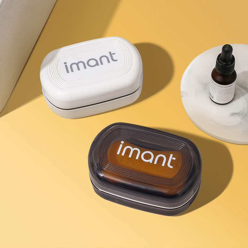Makeup Room Soap Box Creative Drain Soap Box Soapy Soap Dish Nordic Wind Travel Plastic Soap Rack Soap