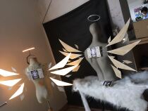 (Turn-based)Tomorrows Ark can Angel wings Halo Weapon cos props Chainsaw man Angel