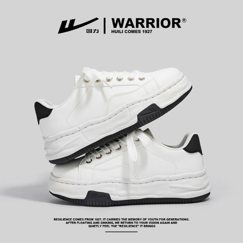 Warrior, Tide, осенние белые кеды, универсальные кроссовки, коллекция 2024 года