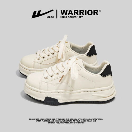 Warrior, Tide, осенние белые кеды, универсальные кроссовки, коллекция 2024 года