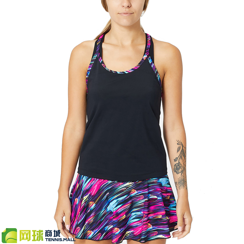 Foreign Ladies Tennis Dress Jerdog Skylines Loose Rainbow Short Skirt Tracksuit