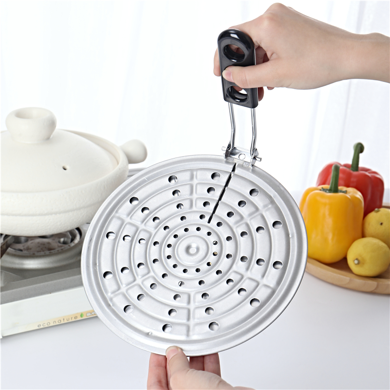 Japan imported aluminum alloy heat-conducting pad heat-conducting plate plate earth pot enamel pot enamel pot gas stove anti-burning black