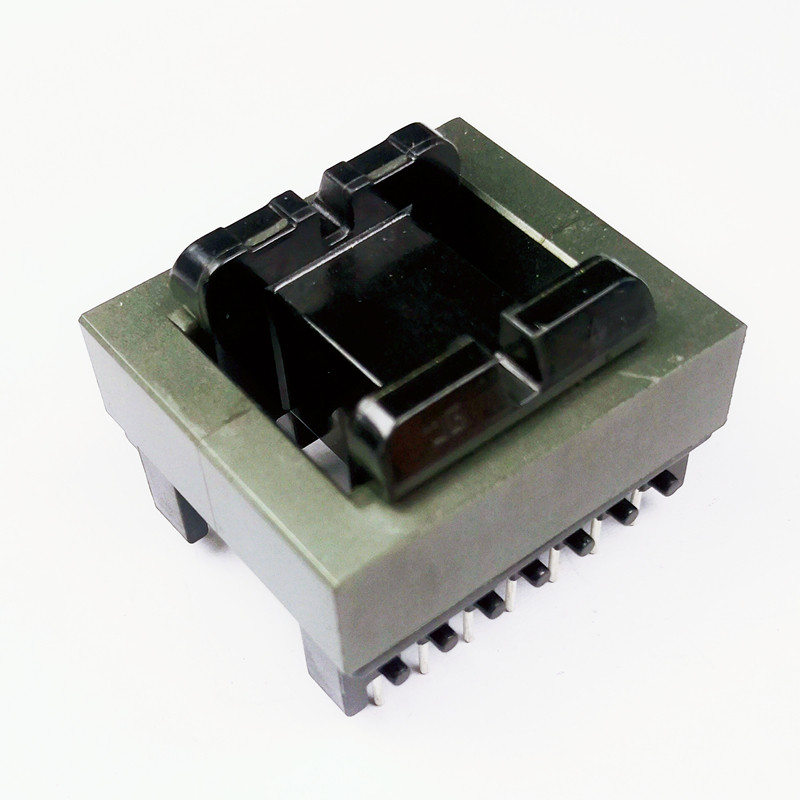 EE40 Ferrite core plus skeleton High frequency transformer core horizontal skeleton