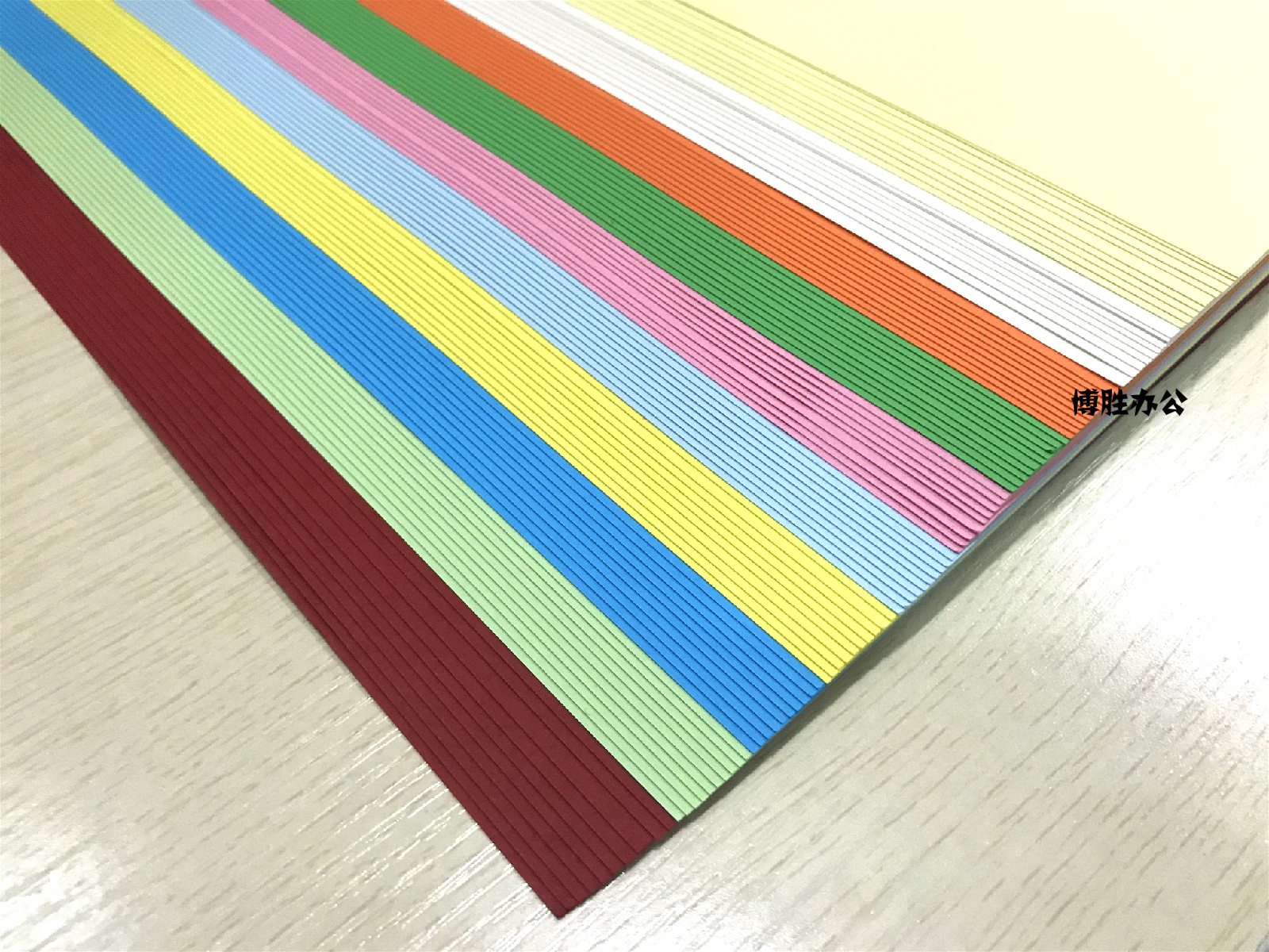 A4 80g giấy màu 180g giấy chúc mừng cứng 100 màu hỗn hợp trẻ em tự làm tranh thủ công màu giấy - Giấy văn phòng giá của giấy văn phòng