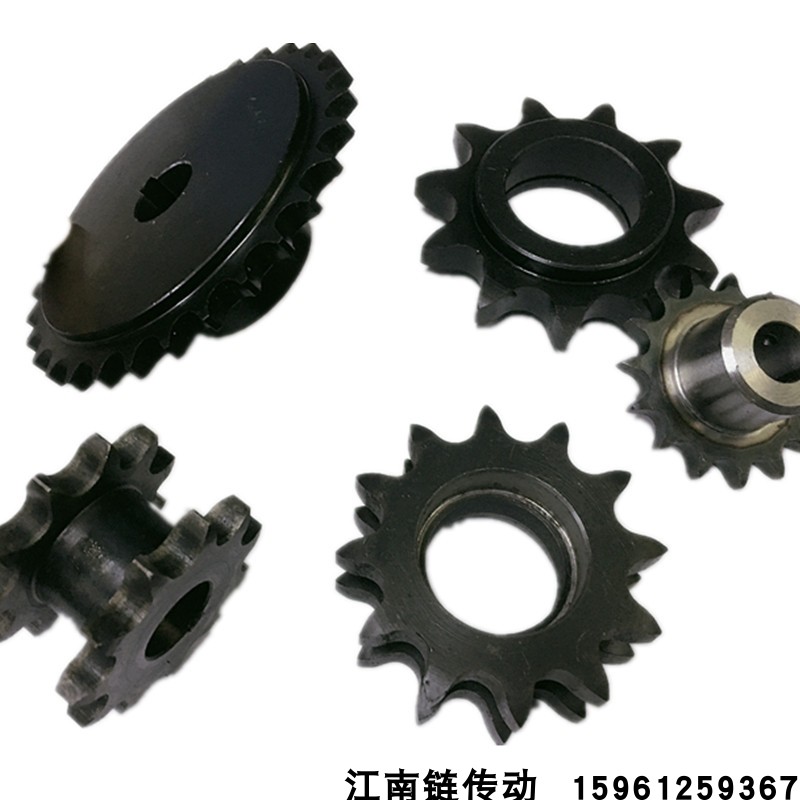 Machined to be made 2 points 05B3 points 4 points 5 points 6 points 1 inch 20A24A45 steel Stainless Steel Sprockets gear synchronous wheel-Taobao