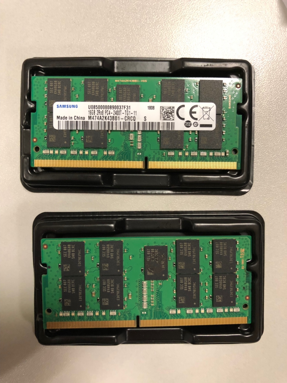 NAS DS1621 1821 8G 16G DDR4 2666 ECC 16GB Memory