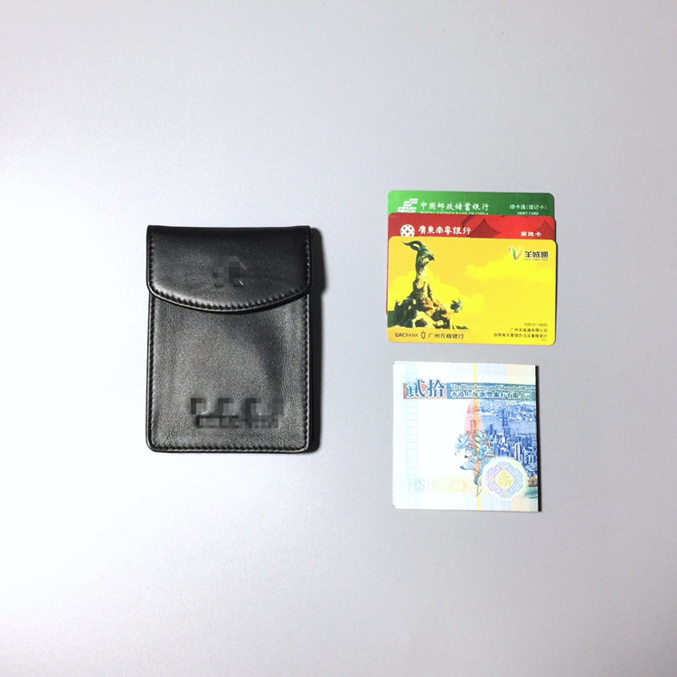 Shun Hao hàng hóa tốt thẻ phổ nhỏ purse thực tế lưu trữ holster ví đựng thẻ atm nam hà nội