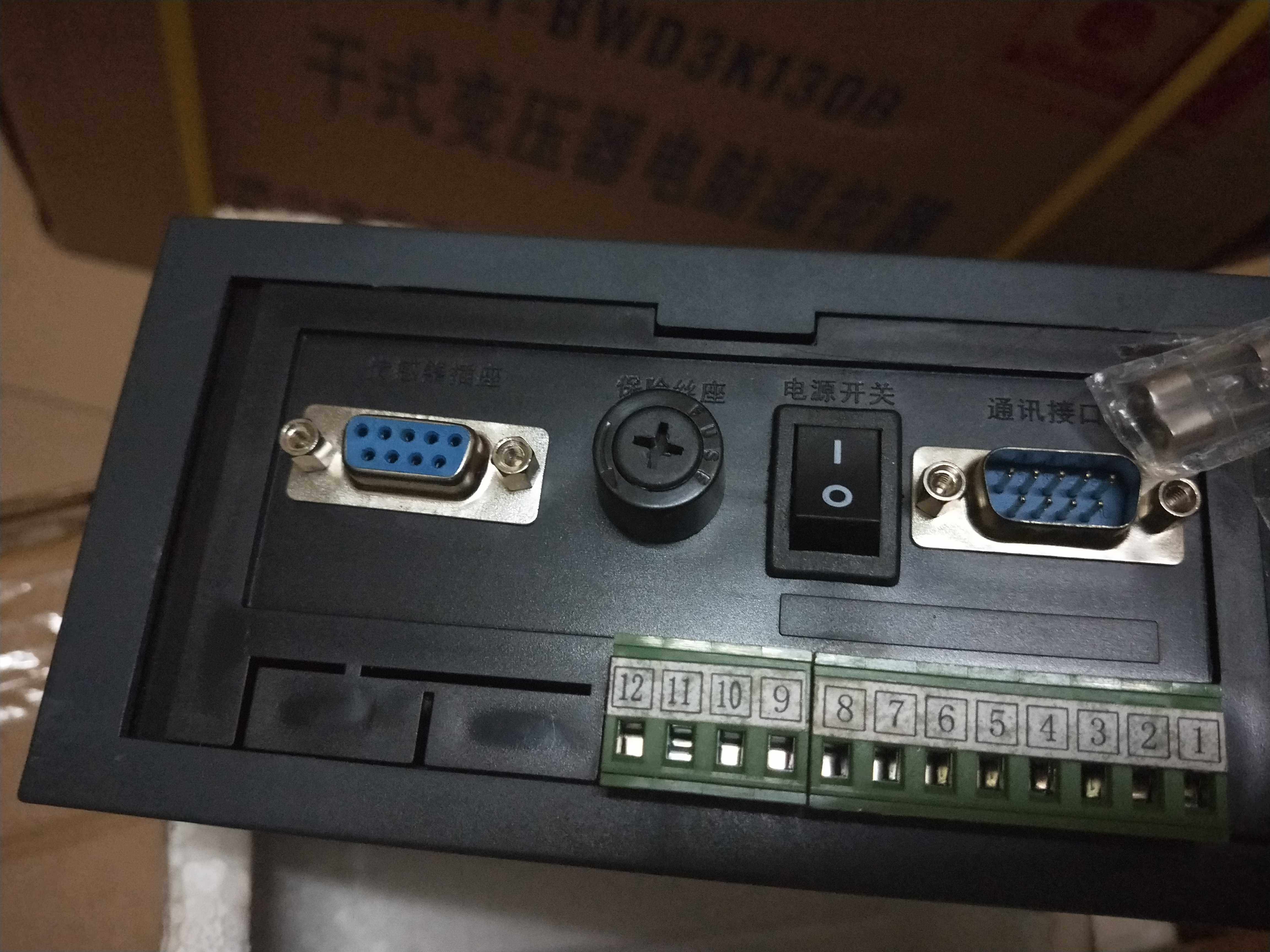 Nanjing Shengshang Technology BWDK-S dry-type transformer temperature controller old 9-pin sensor