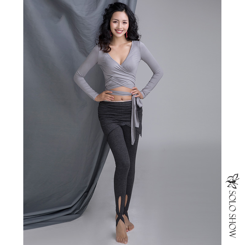 Magnificent Solo Show Belly Dance Costumes Women 2021 New Autumn And Winter Practice Suits Indian Dance Debut School Stomatpants