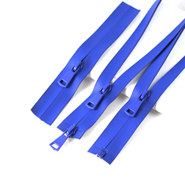 Royal blue nylon waterproof zipper down jacket cotton jacket jacket raincoat outdoor zipper accessories