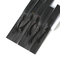 Black 3 nylon imported 20cm pull waterproof sweatpants wallet clothing pocket zipper accessories printing