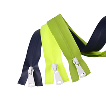 Colored nylon waterproof zipper down jacket cotton jacket jacket raincoat outdoor zipper accessories