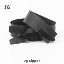 No 5 German imported film waterproof two-way zipper down jacket jacket outdoor sports stormtrooper tent zipper