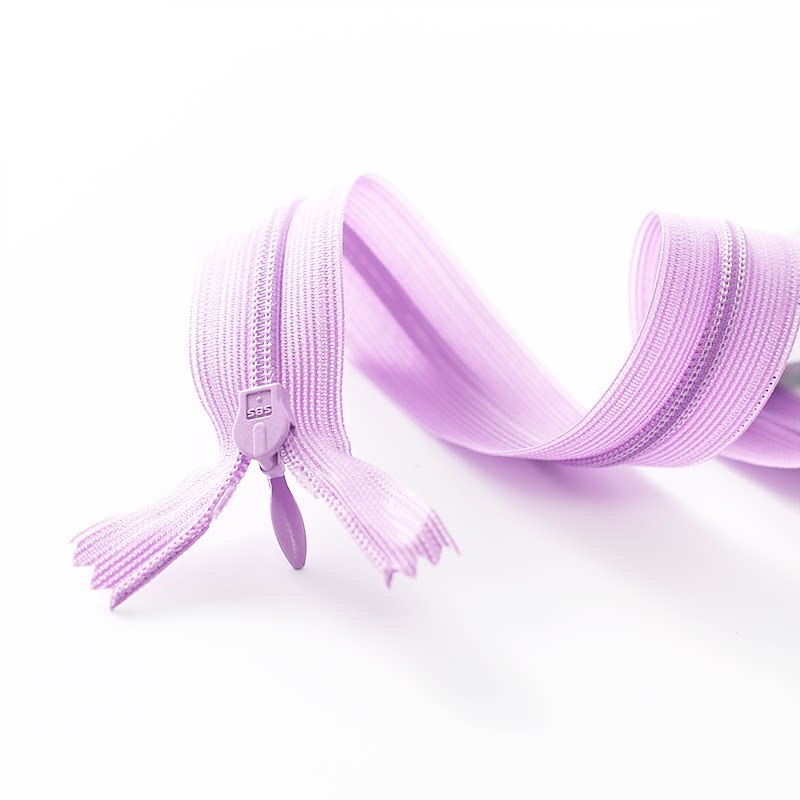 SBS 3 Invisible Pull Necklace Nylon Closed Lace Net Side Wedding Dresses Qipao Clothes Cushions With Pillow Length Pull Locks