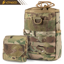 VOTAGOO tactical storage bag molle sub-bag magazine quick collection bag folding waist accessory bag