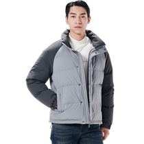 (Mall same section) Liguros official duvet jacket for mens winter splicing mens warm coat 23DRF0171A 2A