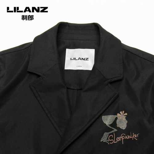 Длинный трендовый плащ для мальчиков, мультяшная куртка