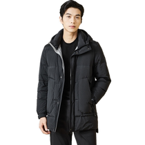 (Mall same section) Liguros official duvet jacket for mens goose down with a long jacket 23DRF9511 2S