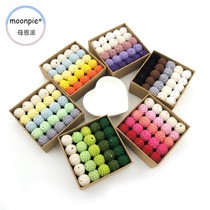 15mm hand hook ball cotton thread ball hook ball ball beads cotton thread hand-made ball jewelry accessories nipple chain beaded environmental protection