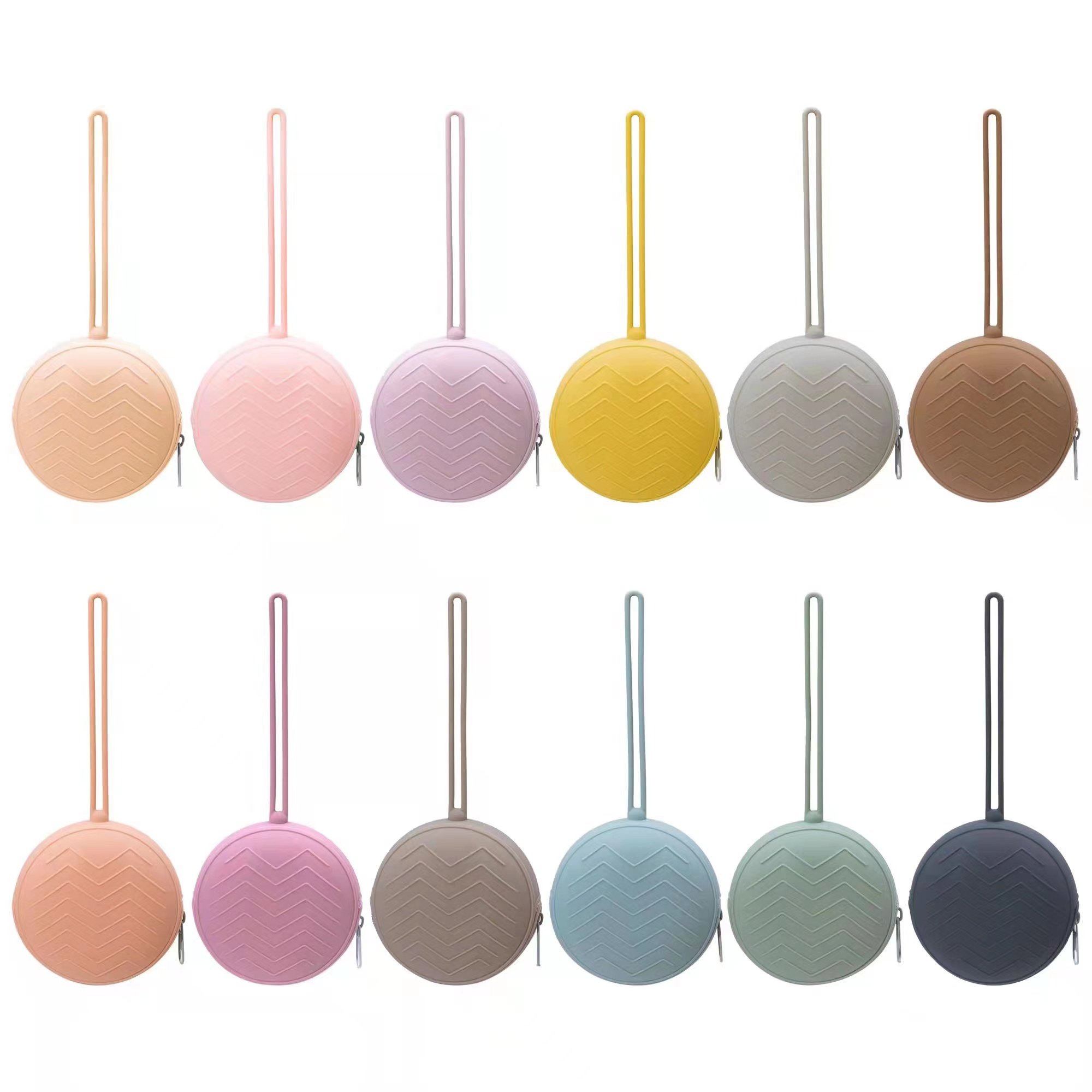 Danish silicone gel appeasement pacifier cashier bag box original single out portable dust-proof infant baby zipped baby-Taobao